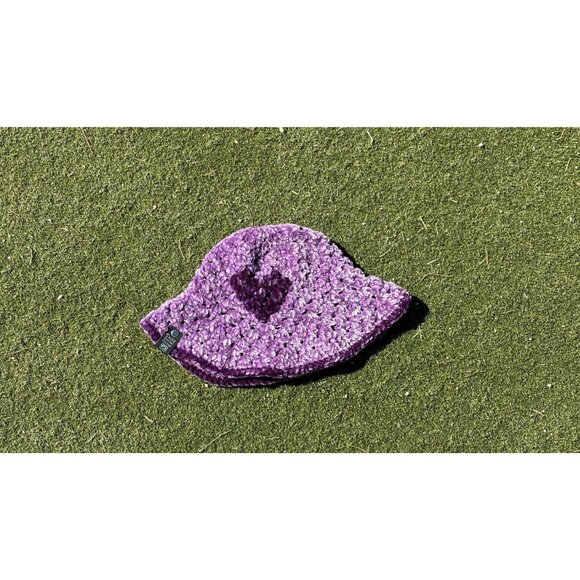 Stylish Purple Heart Bucket Hat - Teens & Kids Fashion Accessory - Picture 2 of 6